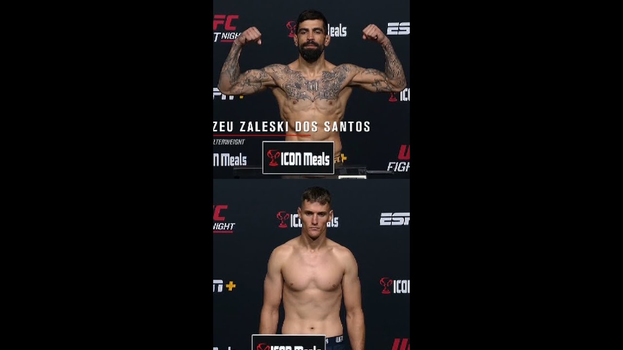 Elizeu Zaleski dos Santos  vs Zach Scroggin