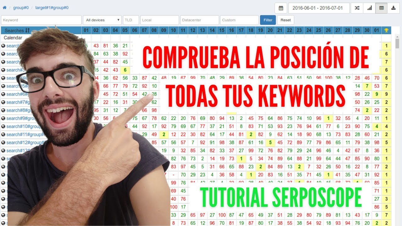 COMPRUEBA la POSICIÓN de TODAS tus KEYWORDS [GRATIS] ➡️ Tutorial Serposcope (2025)