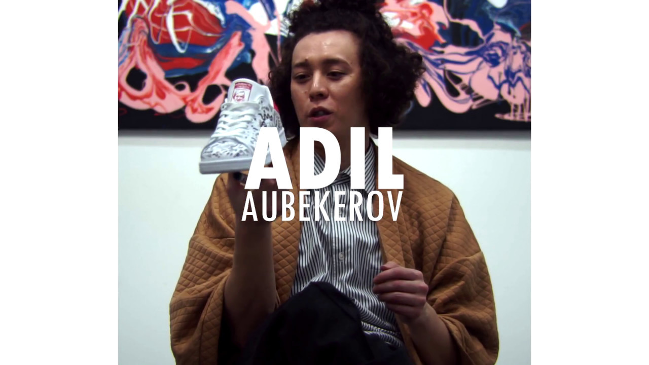 Adil Aubekerov - Adidas Stan Smith Painting