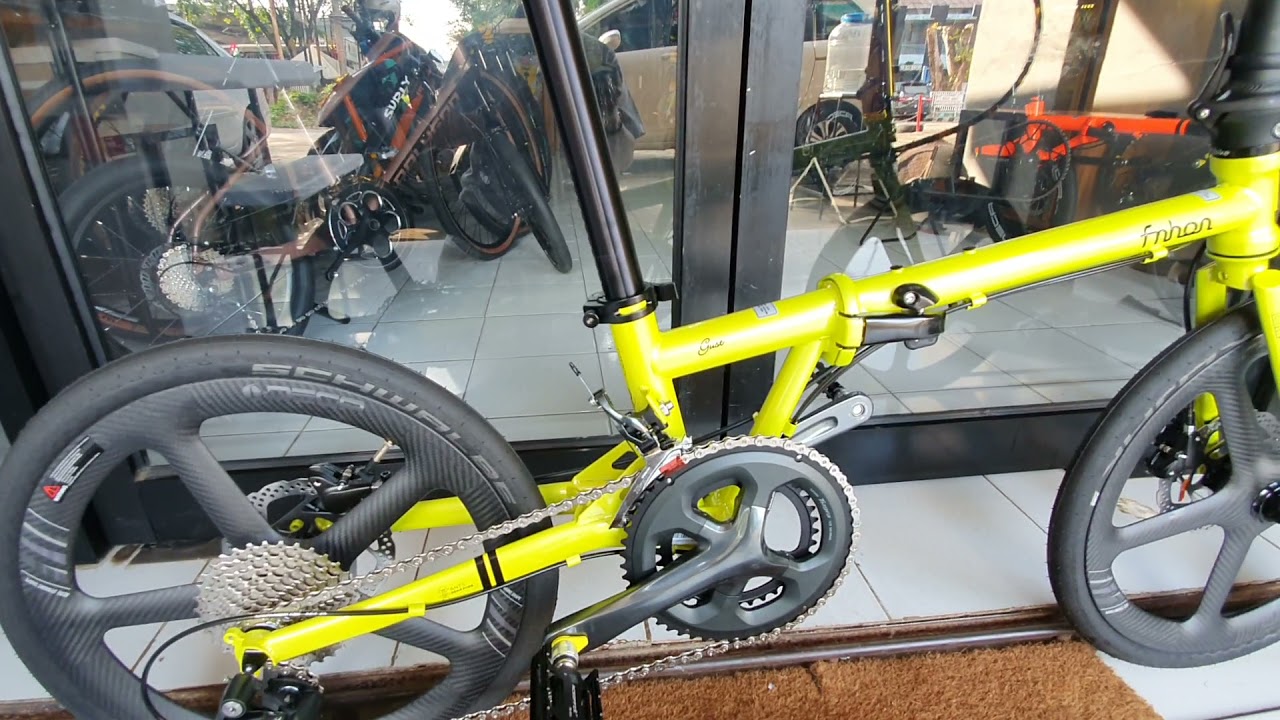 Rakit Lagi Fnhon Gust 20 Inch pakai Wheelset Carbon.. Cakep..
