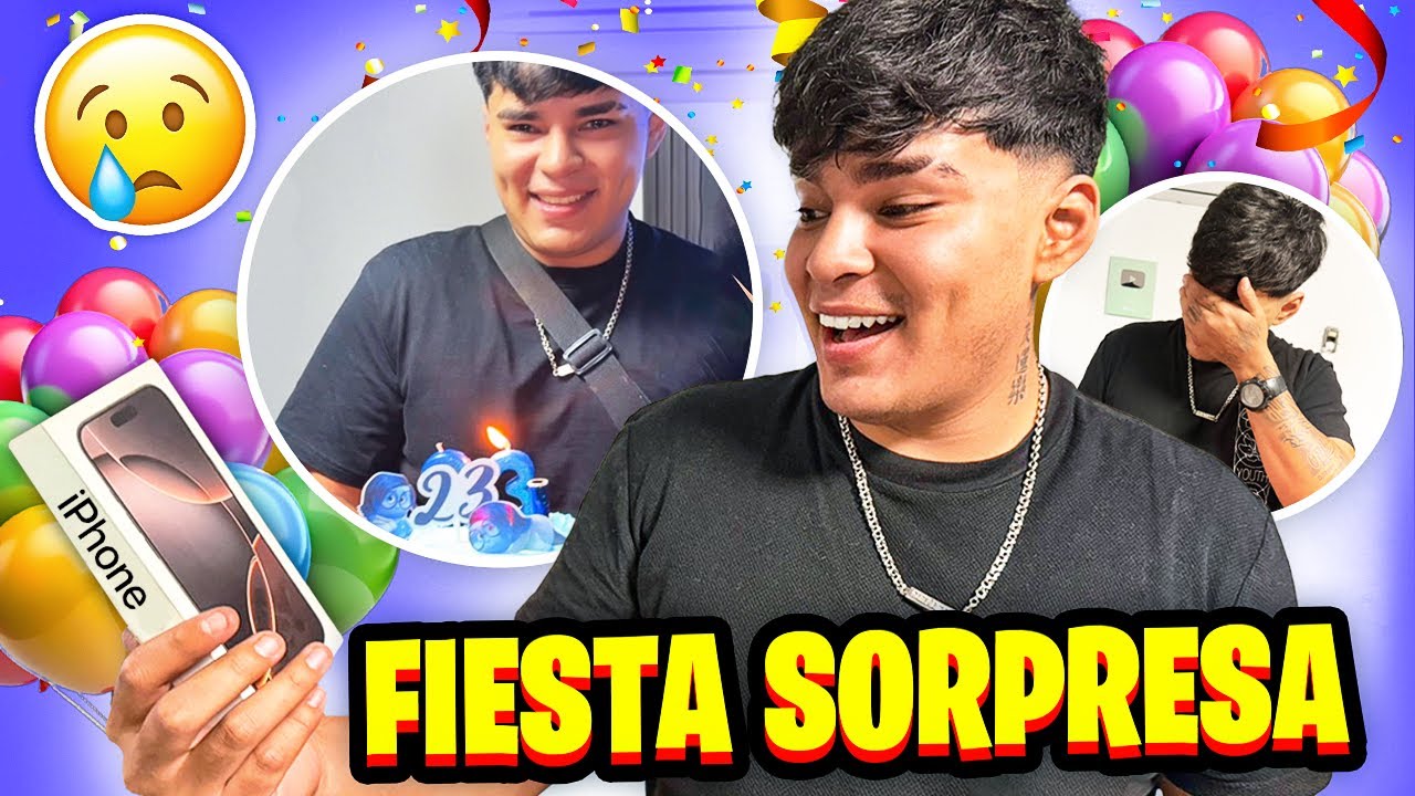 FIESTA SORPRESA A NUESTRO MEJOR AMIGO😱🥳