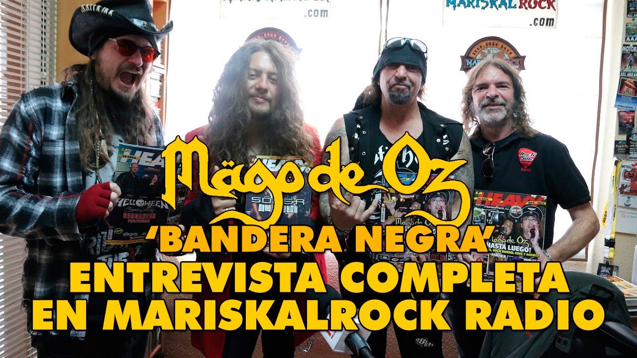 M&auml;go de Oz: &iexcl;'Bandera negra'! Entrevista completa en MariskalRock Radio