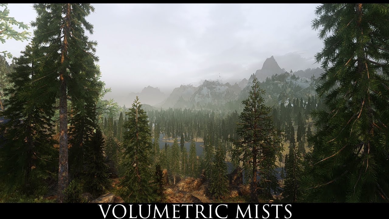 Skyrim SE Mods - Volumetric Mists