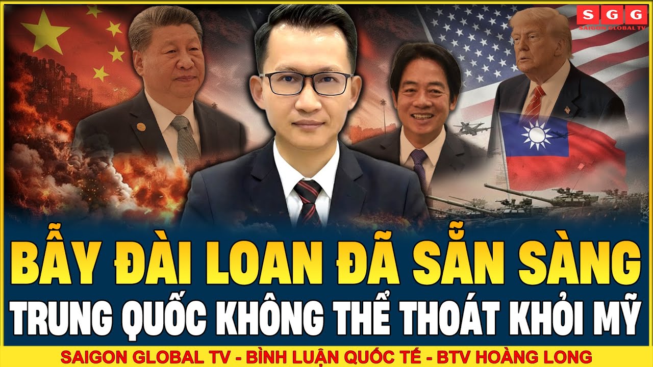 Bẫy Đ&agrave;i Loan Đ&atilde; Dựng Xong? Trung Quốc Đang Bước V&agrave;o C&aacute;i Bẫy Lịch Sử Của Mỹ?
