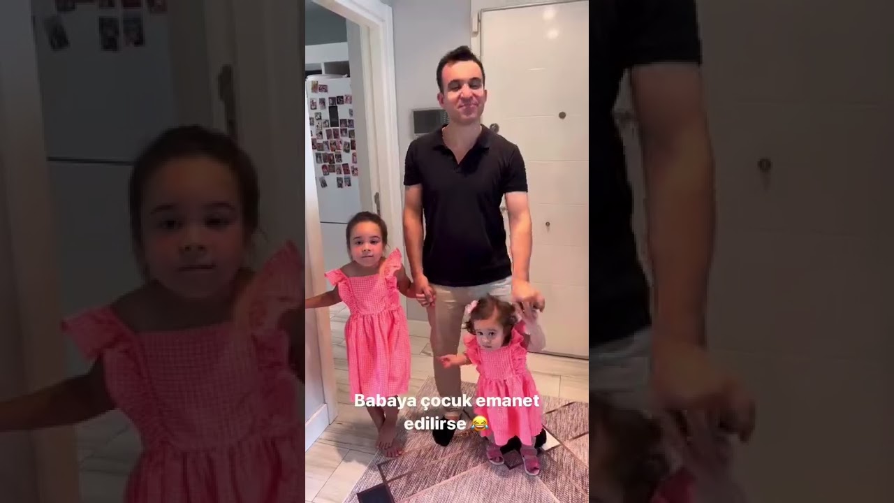 Babaya &ccedil;ocuk emanet edin g&ouml;z&uuml;n&uuml;z arkada kalmasın 😂 &Ouml;zlemlina&ouml;z