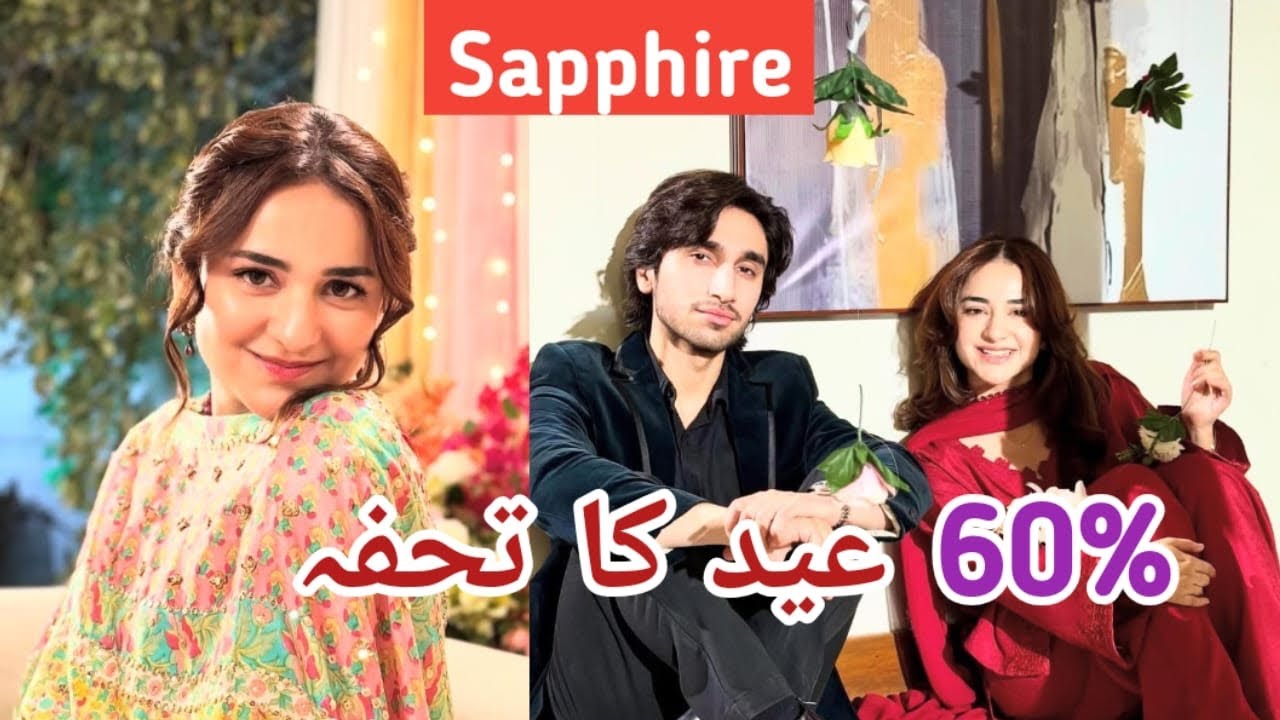Sapphire 50% Flat Off 🥳🥳 || Sapphire new eid collection 2026 ❤️ || Beautiful 3pc Suits for eid