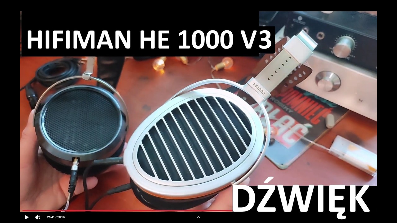 HiFiMan HE1000 v3 dźwięk! HE1000 v3 vs HE500, dwa wysokie modele słuchawek planarnych HiFiMana!