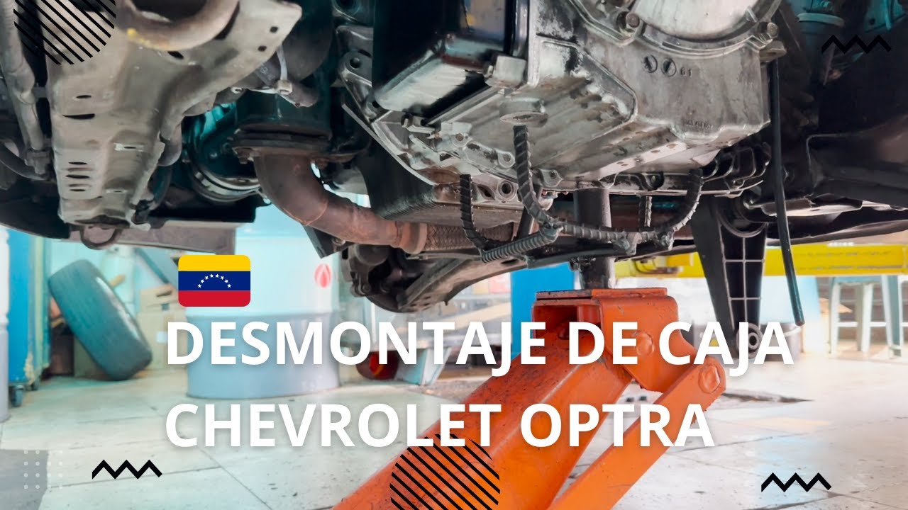 Desmontaje de transmisión automática Chevrolet optra zf4hp16