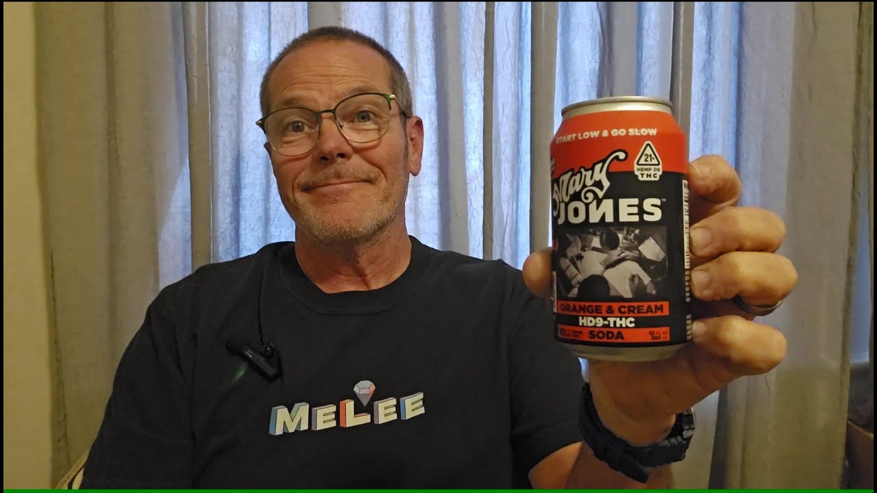 This THC soda hit like a truck. Mary Jones Orange and Cream Soda