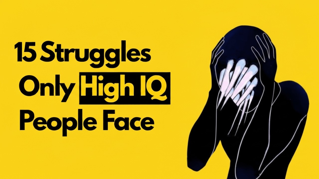 15 Struggles Highly Intelligent People Experience (You Might Too)