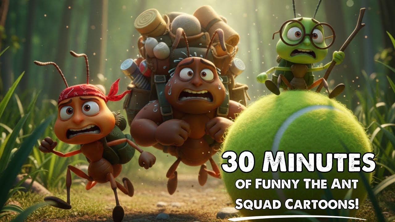 30 Minutes of Funny The Ant Squad Cartoons! 😂 (Compilation)
