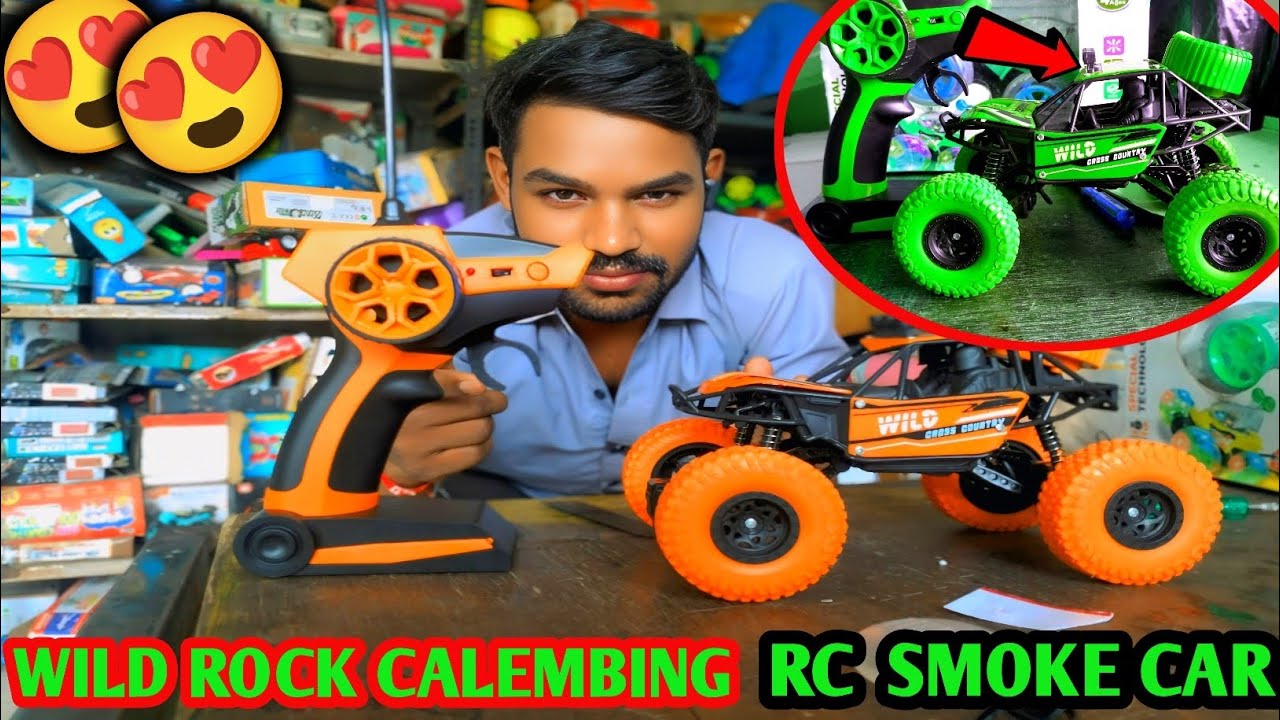 RC 😍 ROCK CRAWLER CAR 4x4 😱 Unboxing 🤑 video #rc #toys 