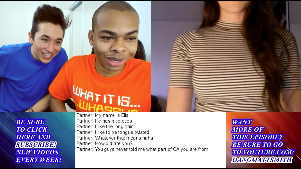 Trolling on chatroulette w/ DangMattSmith