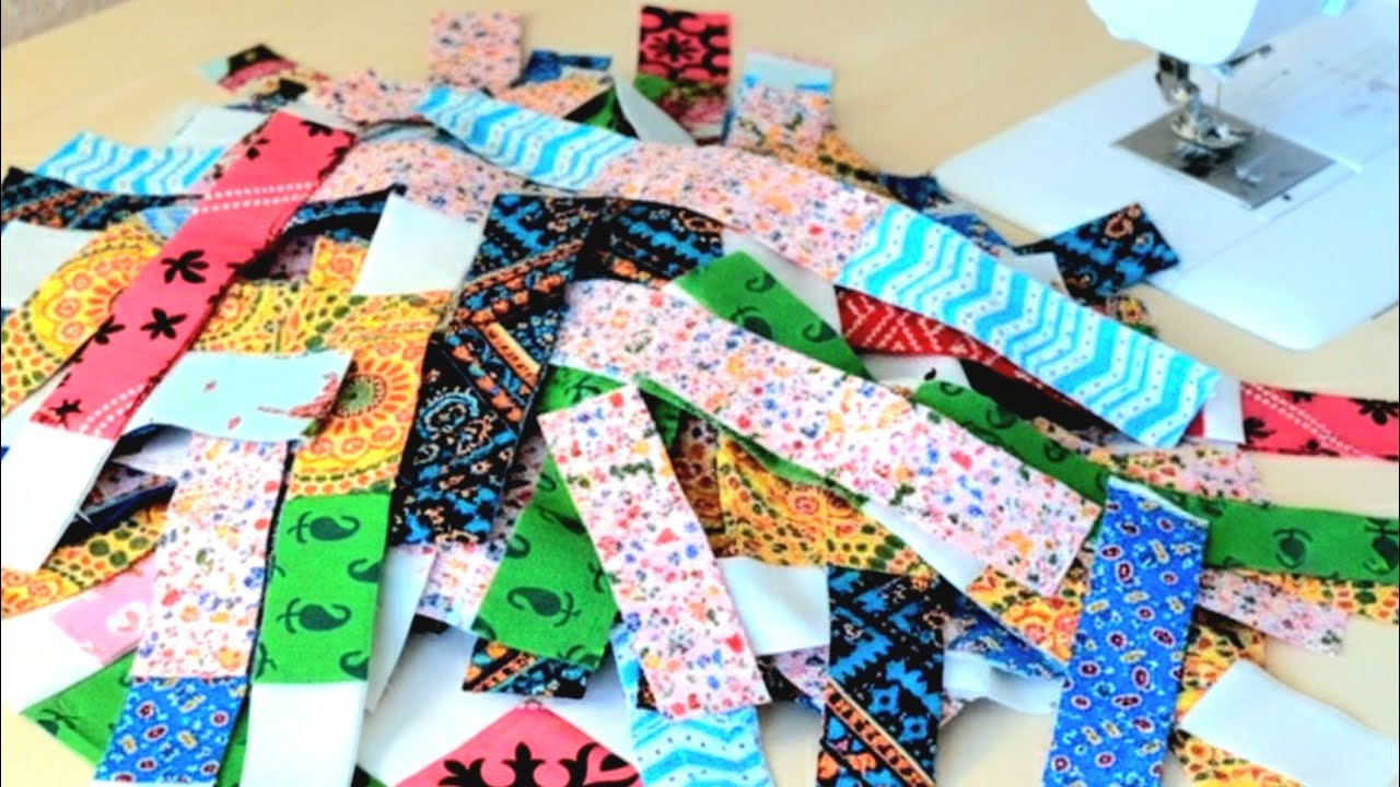 Watch This Before You Cut Your Next Quilt Block! Patchwork ideas for 2.5 inch STRIPS. 
