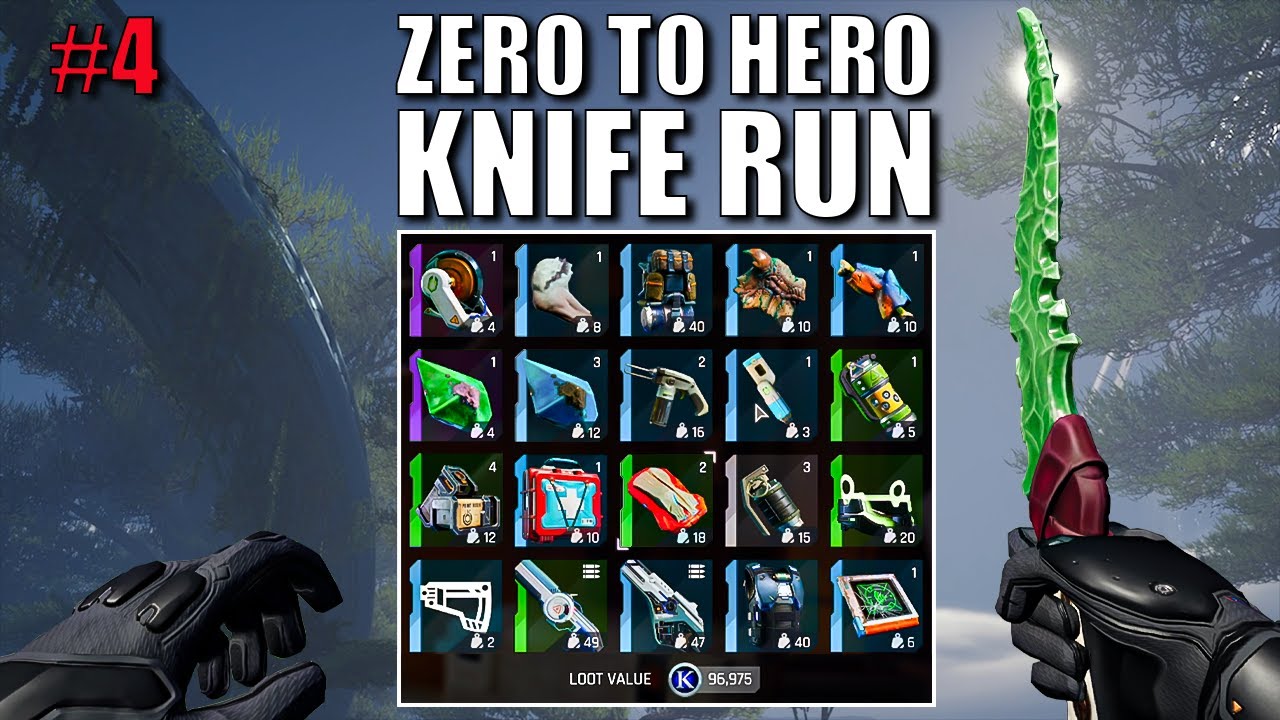 ZERO to HERO ( Knife Run ) #4 