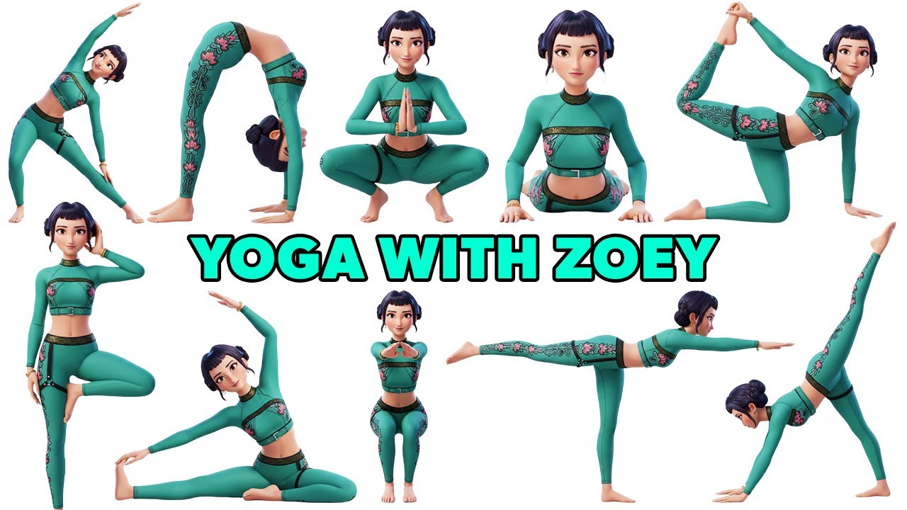 Mindful Yoga with Zoey | KPop Demon Hunters | Flexibility and Calmness | Rainbow Yoga