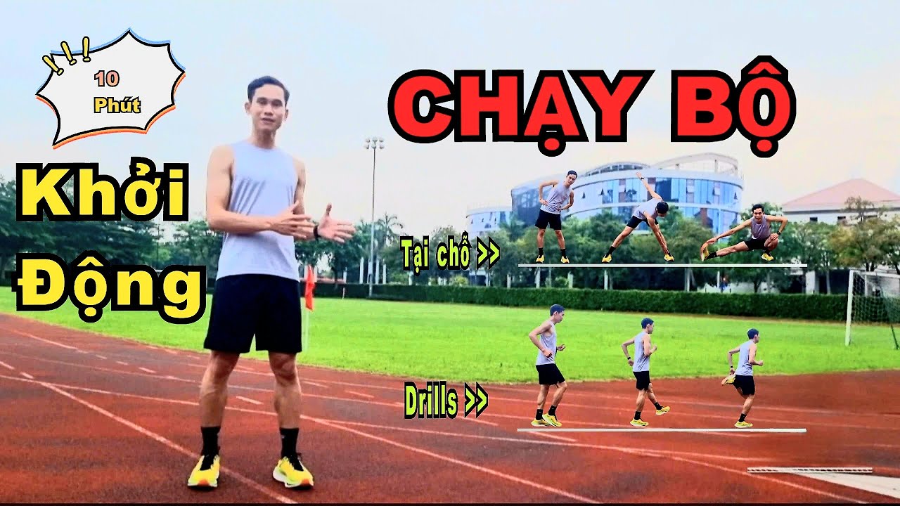 KHỞI ĐỘNG trước khi CHẠY BỘ thế nào để tránh chấn thương?