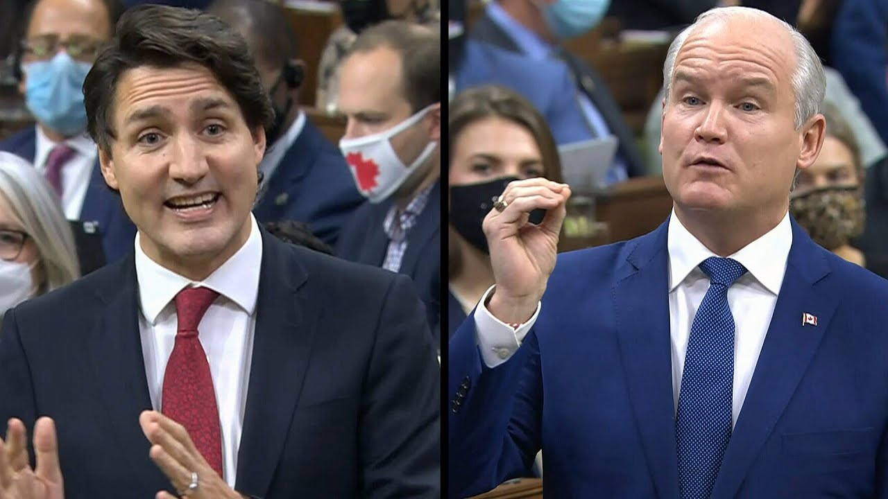 Trudeau, O'Toole spar over energy, COVID-19 inflation during first question period since election