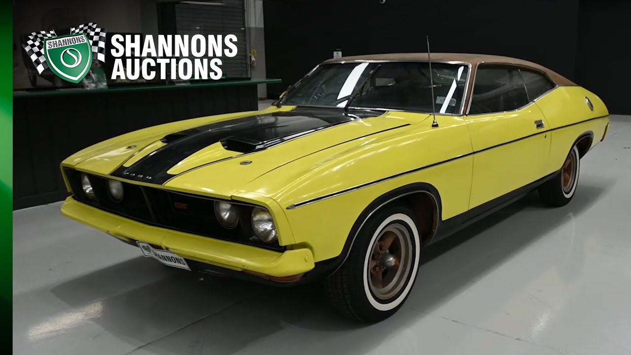 1974 Ford Falcon XB GT Manual Coupe (Running Project) - 2023 Shannons Winter Timed Online Auction