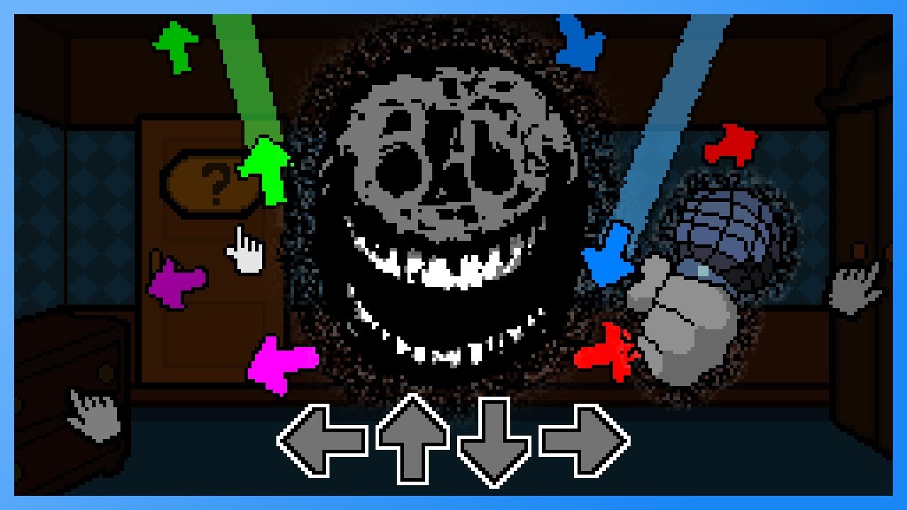 DOORS but its a Point & Click Rhythm Game