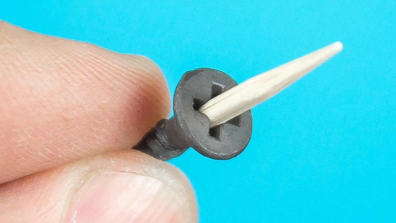 15 Id&eacute;es Simples Avec Un Cure-Dent