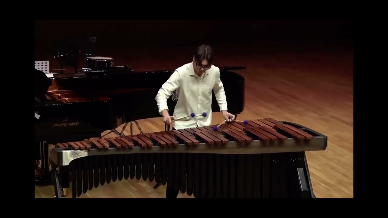 Bach-Courante from Cello Suite No.2 in d minor (Marimba)