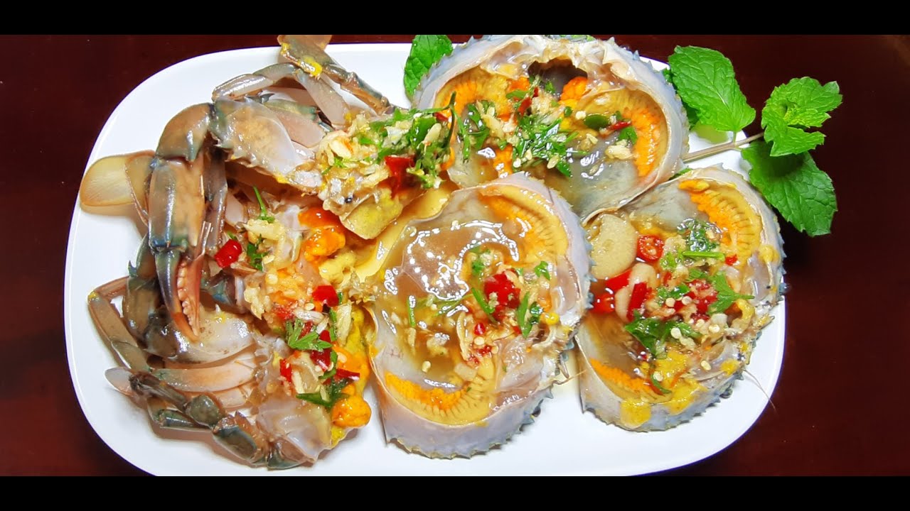 Spicy Fresh Crab- Cambodia,Thai Food by Pich cooking