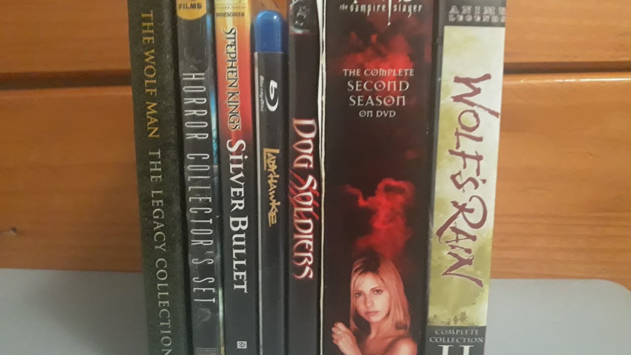 My DVD & Blu Ray Collection 2023 update: Werewolf category Movies, TV, Anime