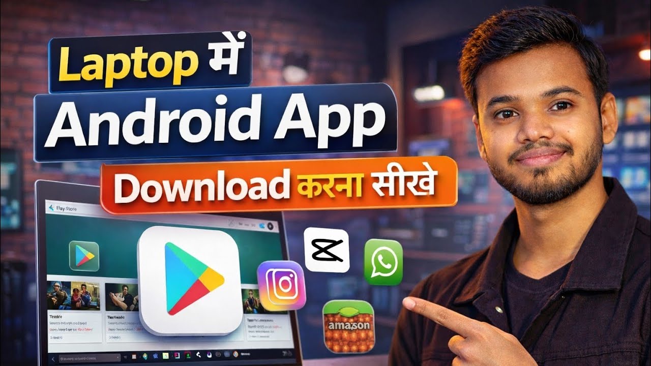 Laptop Me Android Apps Play Store Se | How to Run Android apps on Laptop