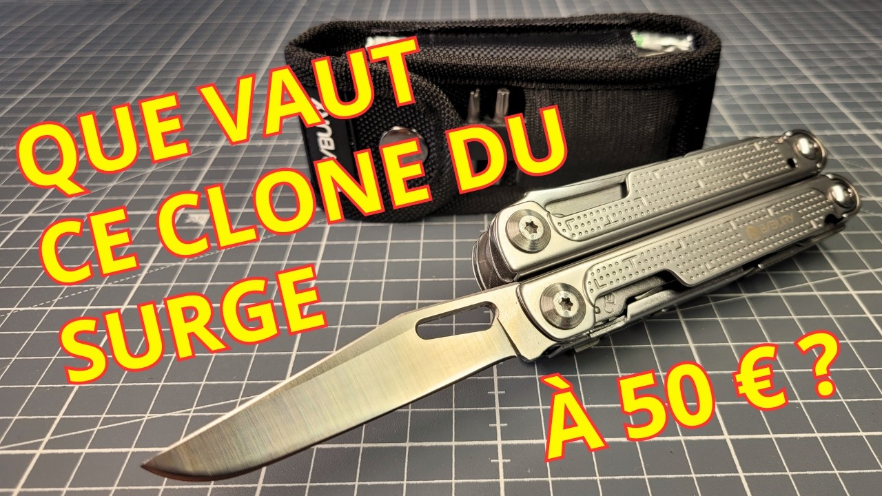 Que vaut ce clone du Letherman Surge à moins de 50 euros ?