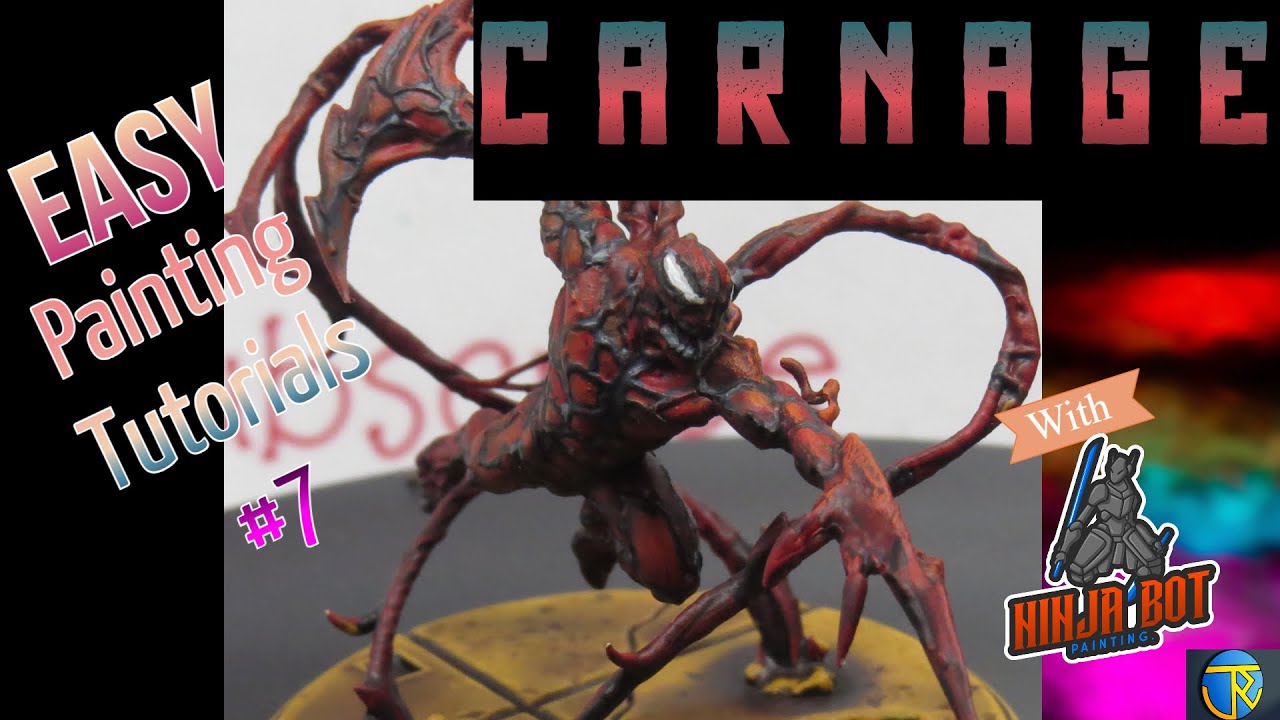 Easy Painting Tutorial #7 Marvel Crisis Carnage