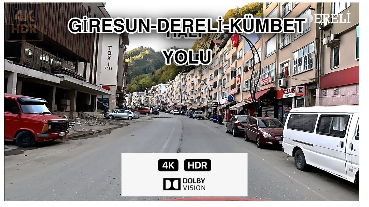 🇹🇷TÜRKİYE🇹🇷 GİRESUN - KÜMBET YAYLASI YOLU 4K HDR.