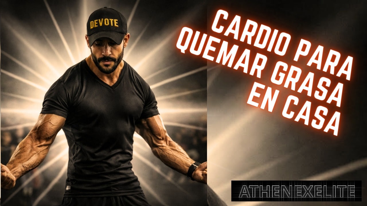 🔥Rutina en Casa para Quemar Grasa Rápido | Cardio Sin Equipo (HIIT)