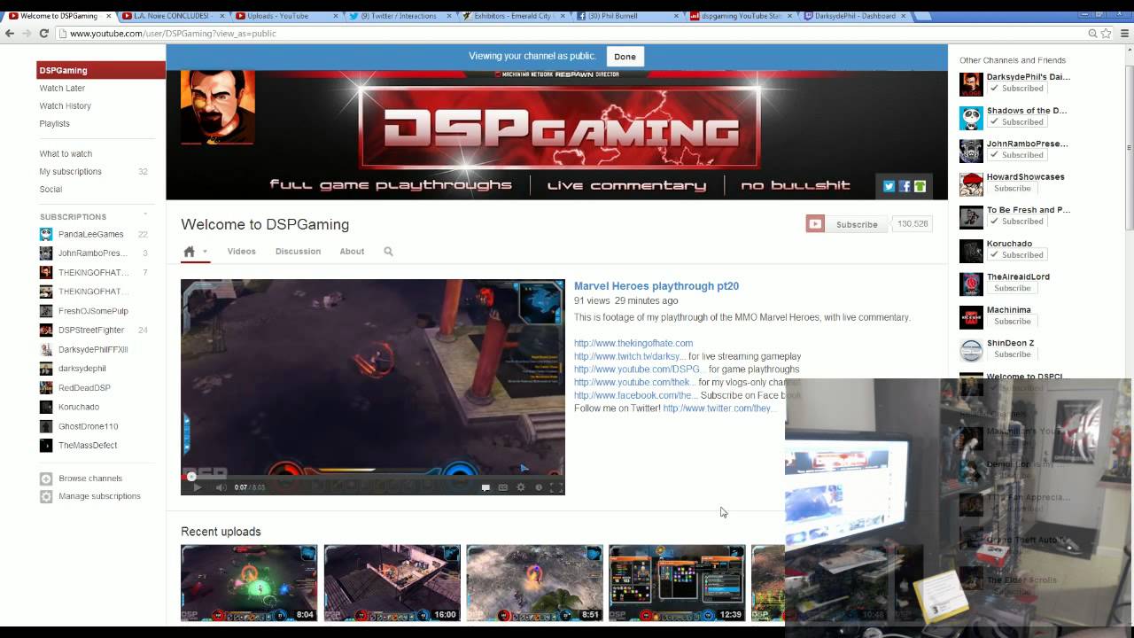 YouTube OneChannel Layout Setup pt3
