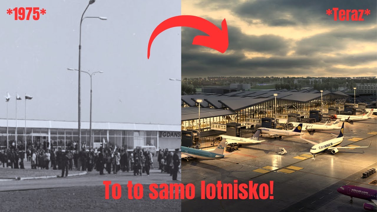 Jak zmieniało się lotnisko w Gdańsku? Historia lotniska Gdańsk- Rębiechowo