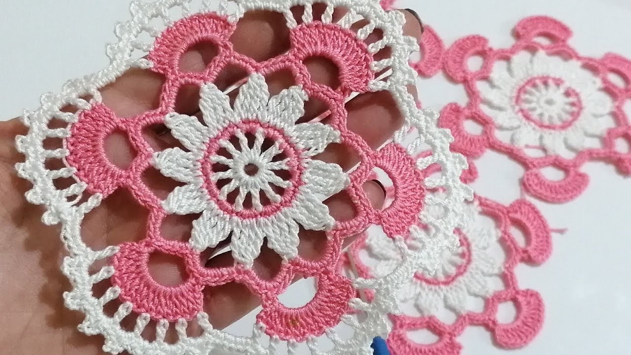 Tığ işi Örgü İnanılmaz Güzel Runner Masa Örtüsü /  Stunning amazing lovely crochet