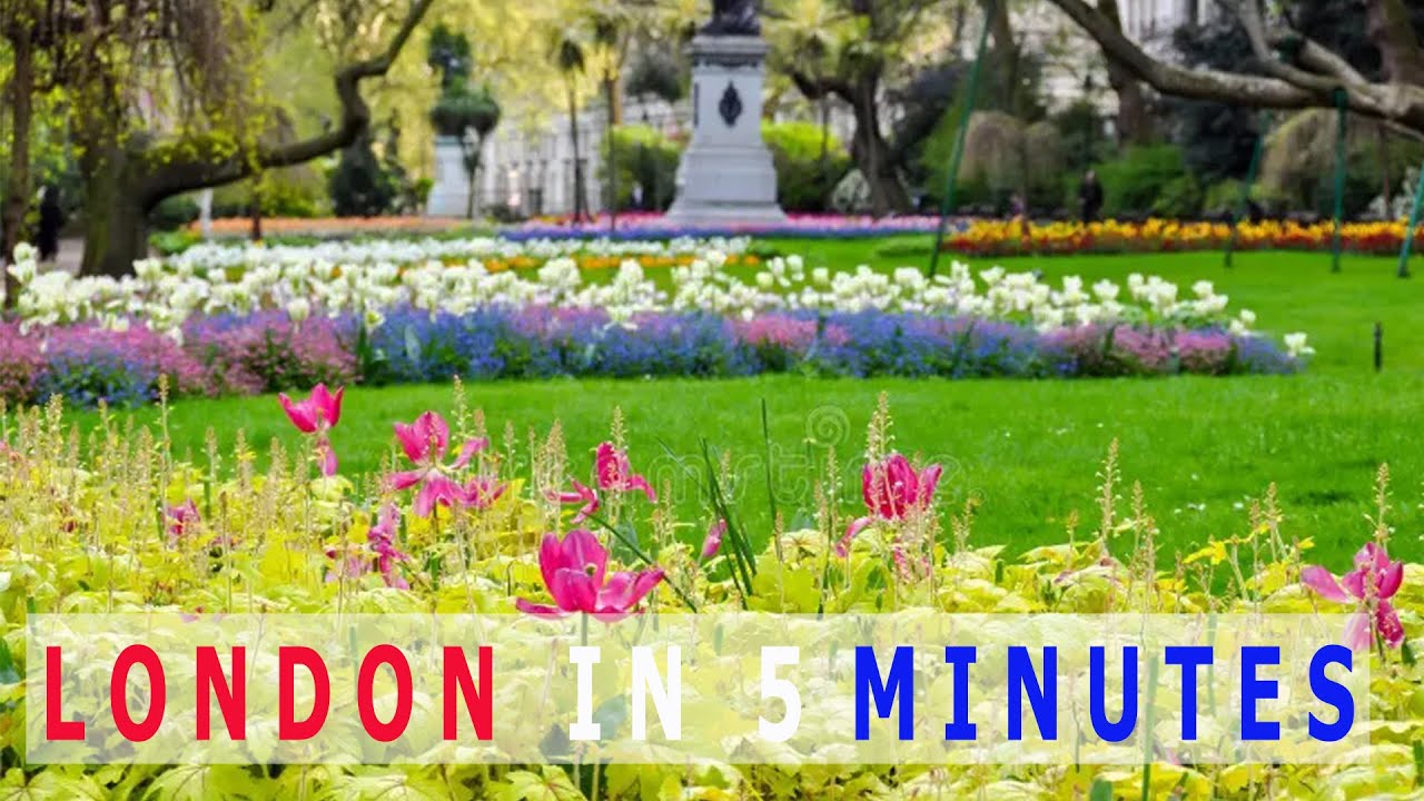 🇬🇧 PARK OF THE YEAR - VICTORIA EMBANKMENT GARDENS ! London walks 2023.Explore London in 5 Minutes