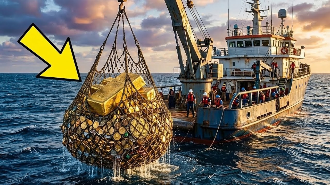 $360,000,000 Gold Treasure Discovered From the Deep Sea Floor