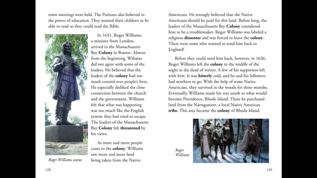 Unit 10 Chapter 12: Religious Dissent and the New England Colonies