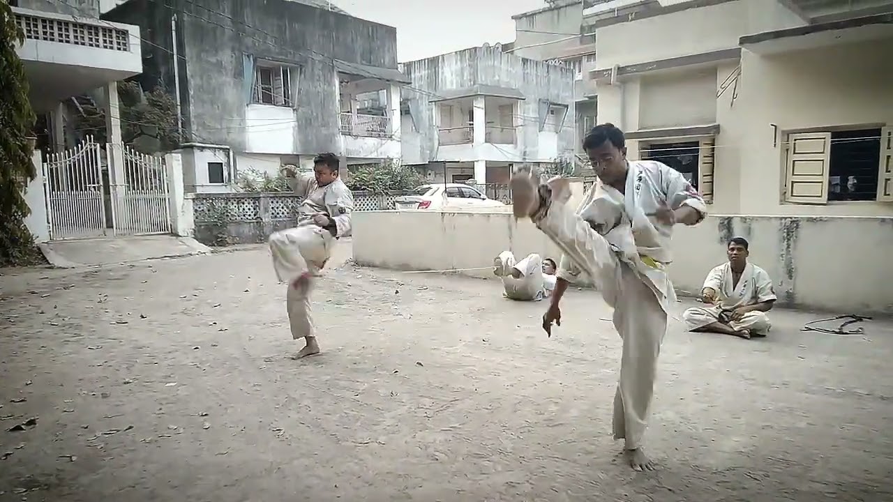 Ashihara Karate  practice videos under instruction of Shihan Panual Amin