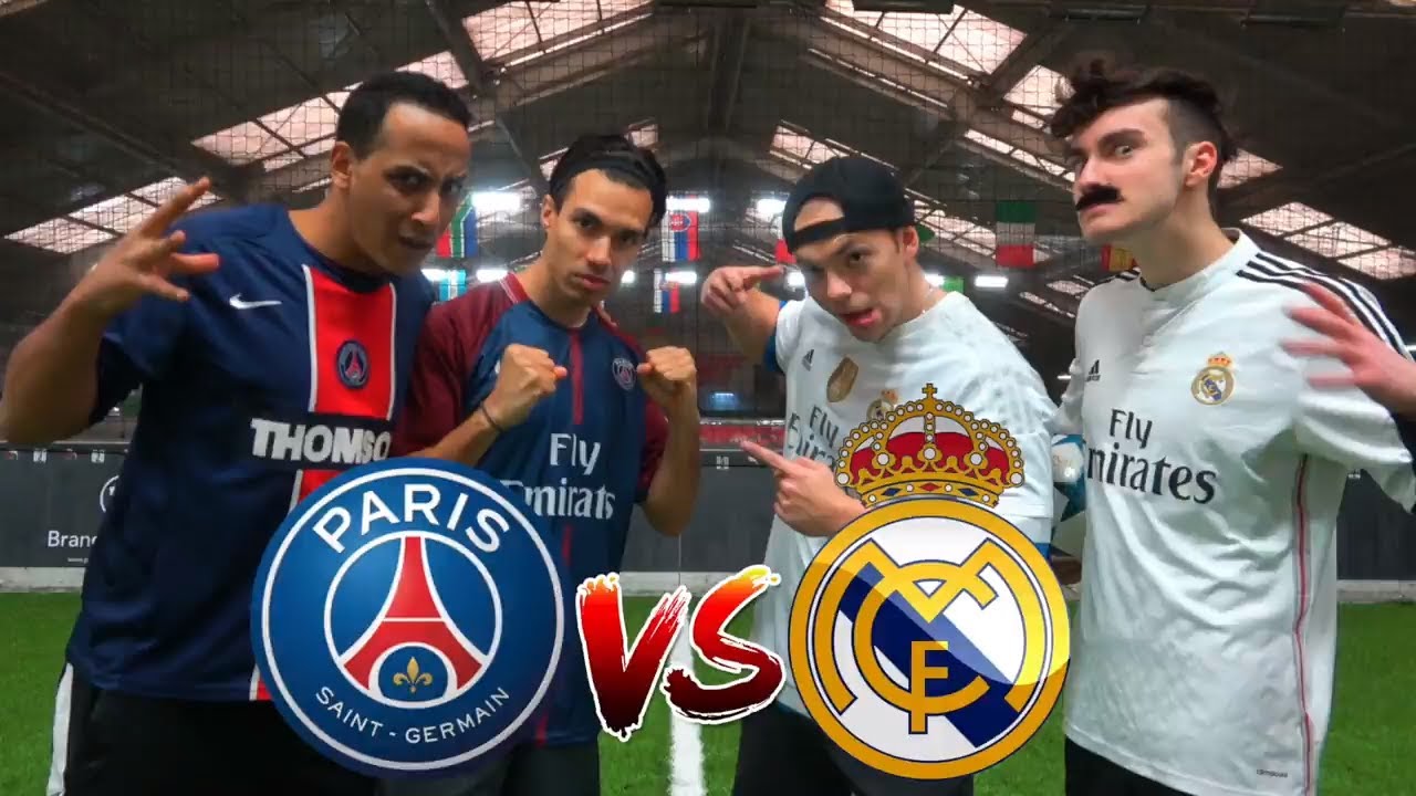 REAL MADRID (RONALDO) vs PSG (NEYMAR) CHAMPIONS LEAGUE | BROTATOS