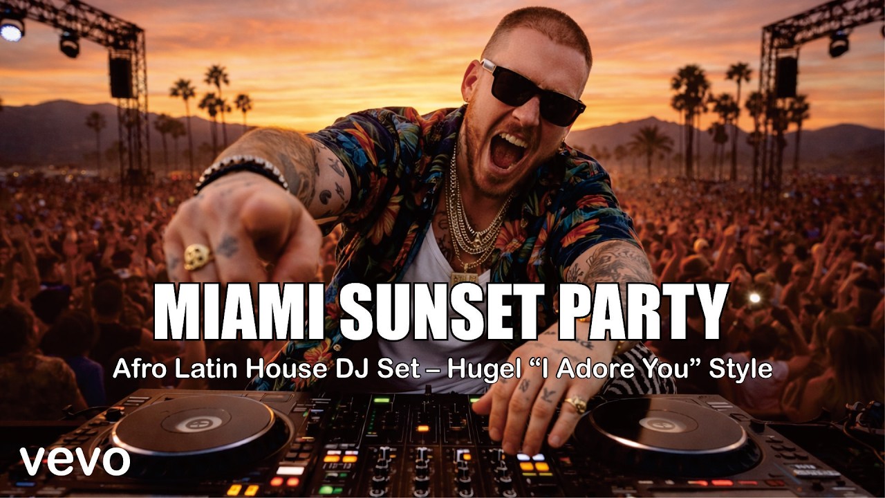 Hugel – I Adore You Style Afro Latin House | Miami Sunset Festival DJ Set 2026