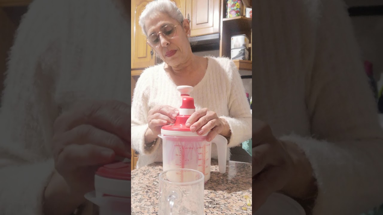 Tarta de manzana en micro delicias tupperware