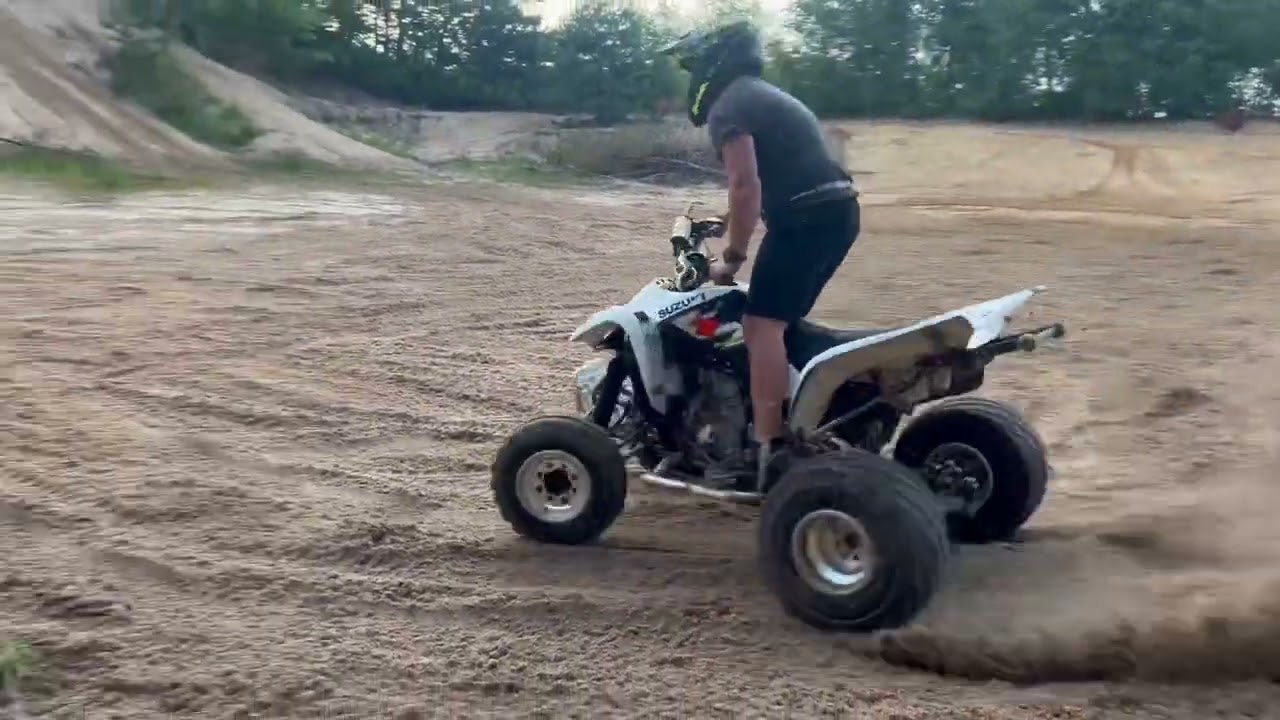 ATV Łopuszno Suzuki LTZ 400 piaskownia