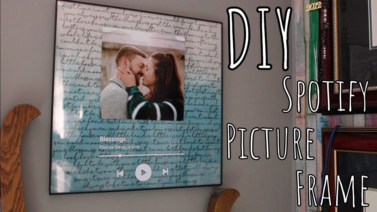 DIY | Spotify Picture Frame