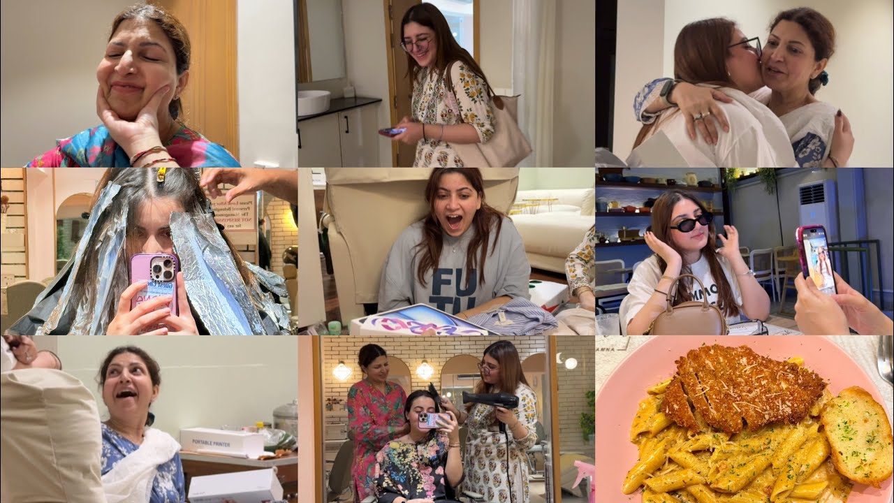 KARACHI POHNCH GAYEE ♥️♥️ || EMAAN KO SURPRISE DIYA 😍 || MAMA KA SALON DEKHA PEHLI DAFFA ♥️♥️♥️