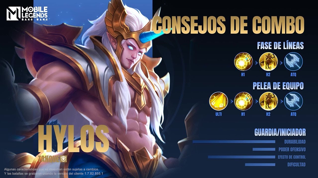 Héroe Destacado | Hylos | Mobile Legends: Bang Bang