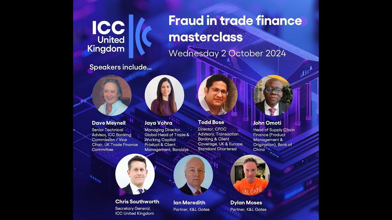 ICC United Kingdom - Fraud in Trade Finance Masterclass