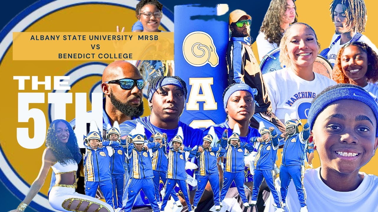 ALBANY STATE UNIVERSITY MRSB VS BENEDICT COLLEGE THE 5TH QUARTER ROUND 2 (2025)