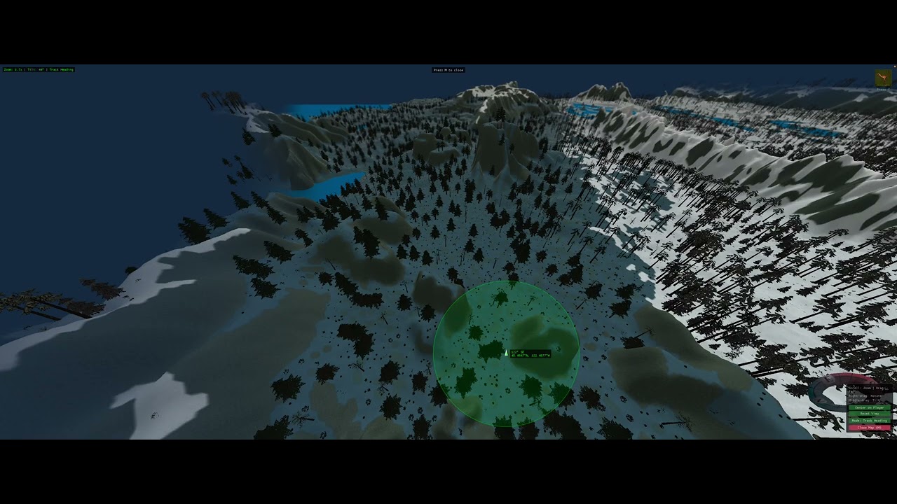 Carnivores Ice Age on MacOS - Custom OpenGL render demonstration